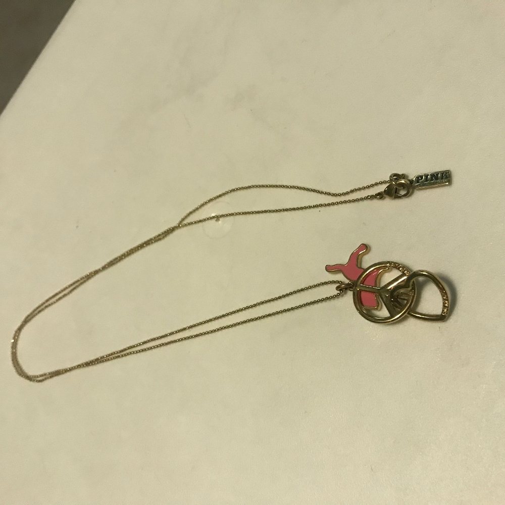 Pink Long Necklace